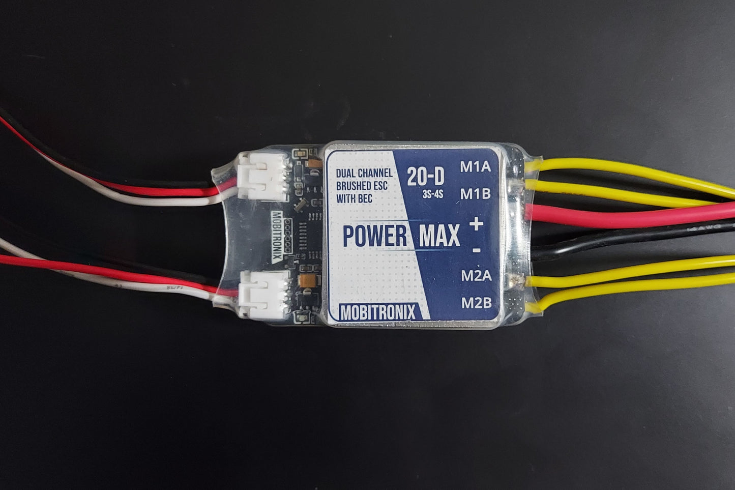 PowerMax 20-D (Dual Channel Brushed ESC 20 Amp)